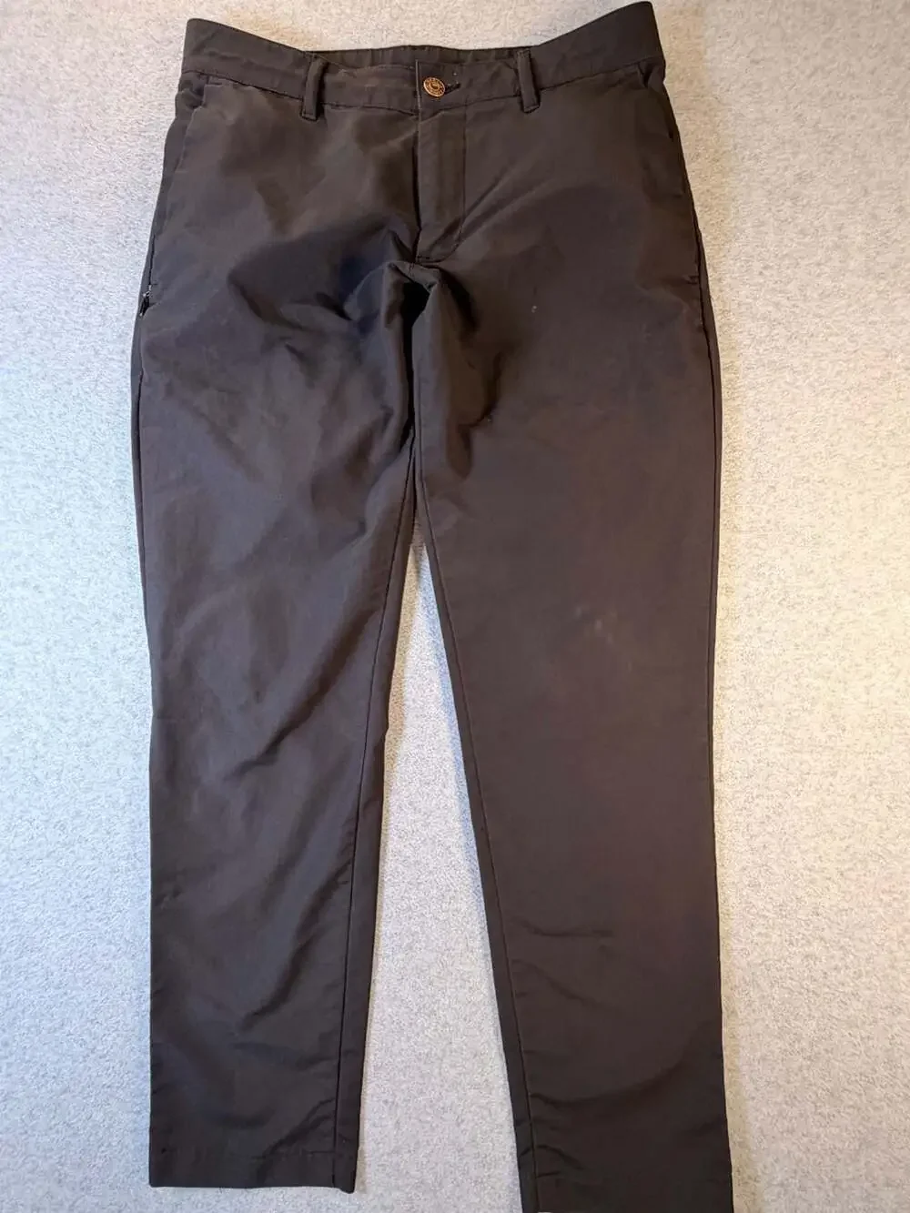 Banana Republic Slim Fit Chino Pants Size 32x30 Grey Activewear
